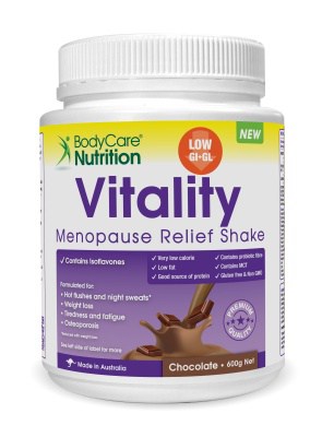 Vitality menopause relief shake chocolate