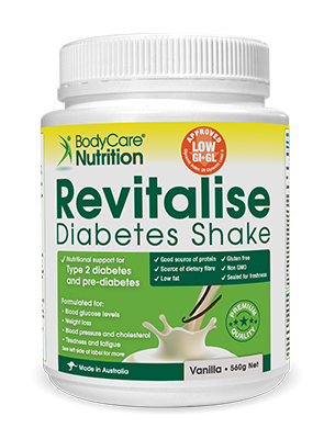 Vanilla Revitalise diabetes shake
